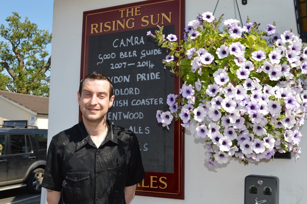 Landlord Martin White, The Rising Sun