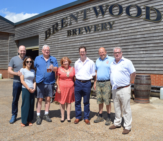 Special Guests at Brentwood Brewery for July Fest. Photo by Wendy Pike