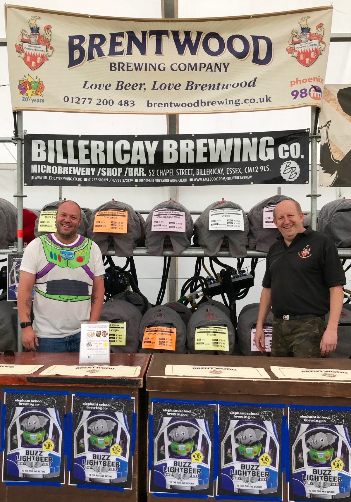 Chelmsford Summer Beer Festival 2019 Brentwood Brewing Company